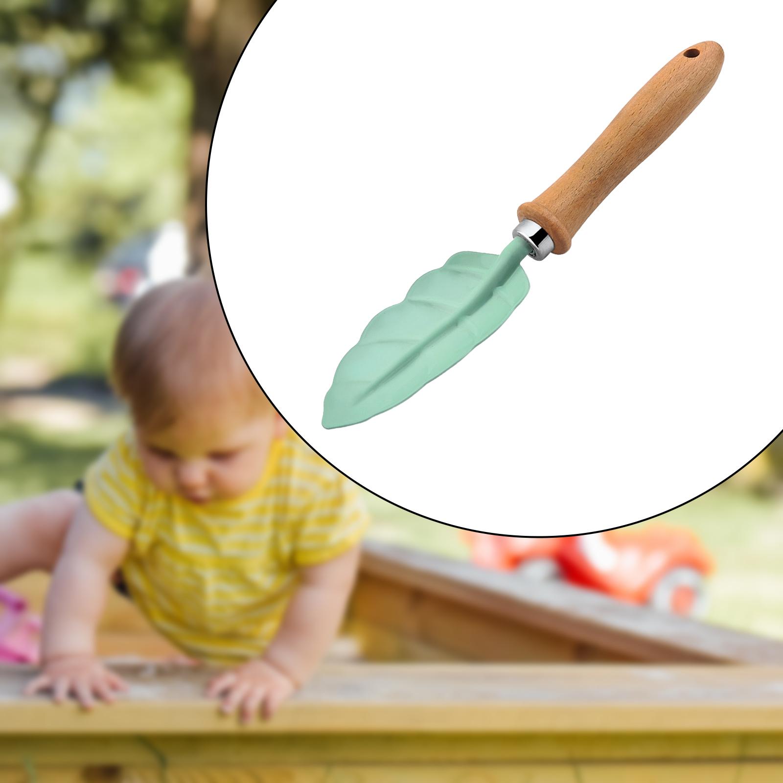 Gardening Tools Girls - أداة حدائق للأطفال بمقبض خشبي، هدية