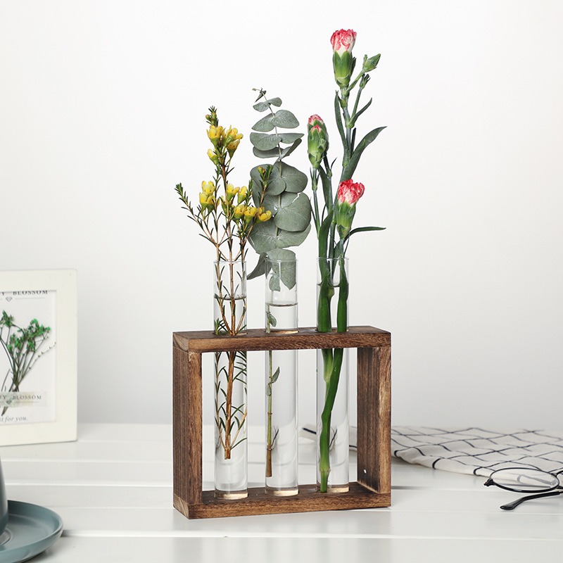 زارع مائي زجاجي 5 أنابيب مع حا - مراجعة Self-Watering Planter وسعره