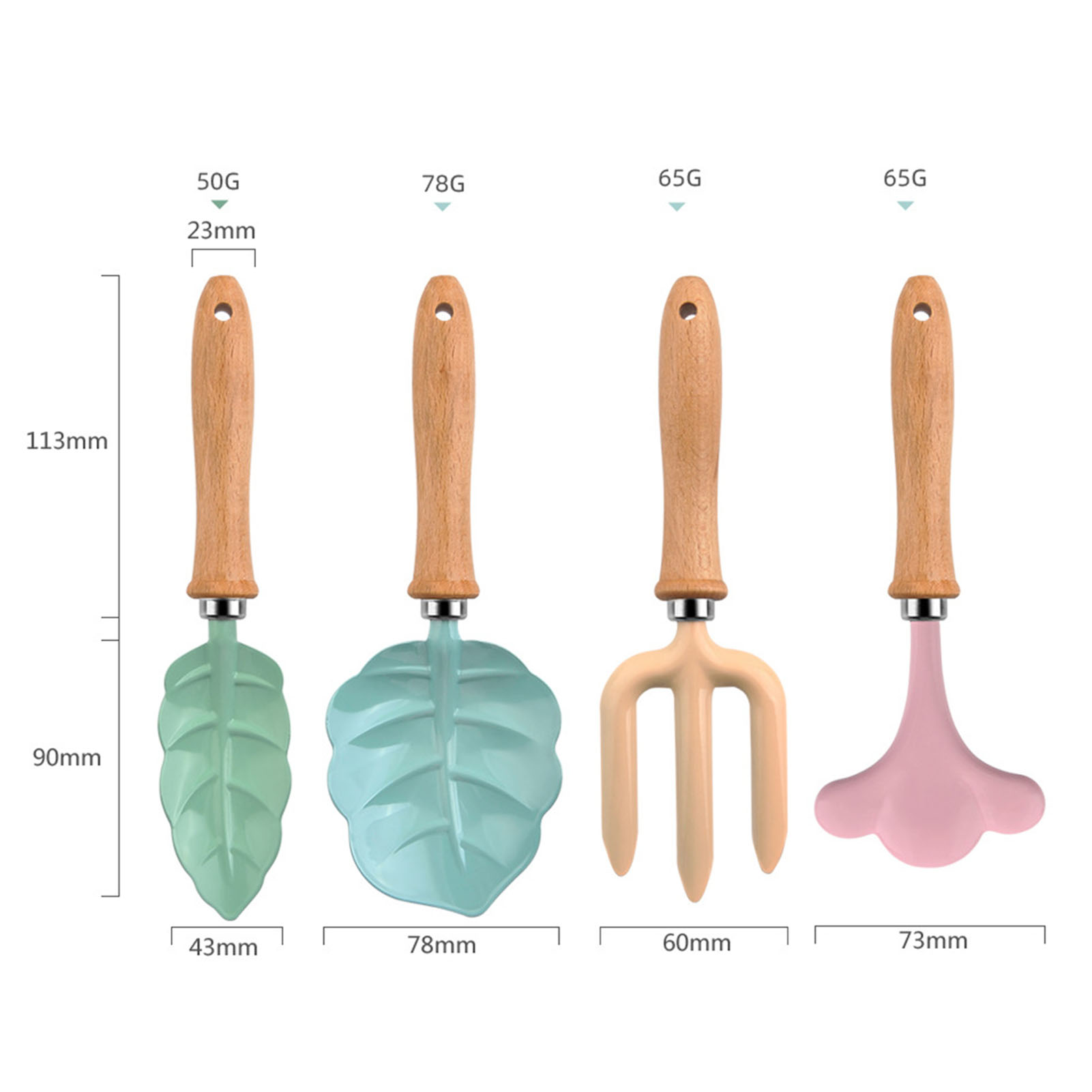 مجموعة أدوات آمنة ملونة للأطفا - مراجعة Gardening Tools Girls وسعره